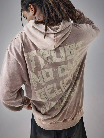 Sudadera con capucha Corazones fieles y oración-150