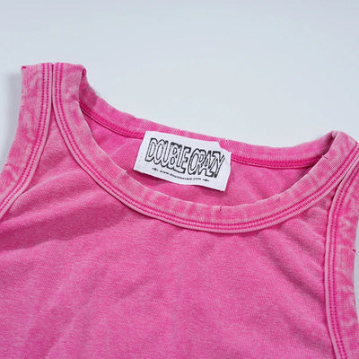 Leopard Star Vintage Graphic Tank-522
