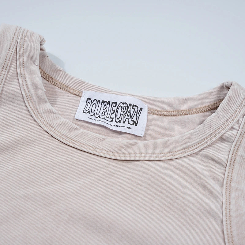 2001 Y2K Distressed Muscle Tank-524