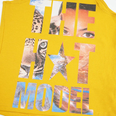 Camisola delgada con estampado de leopardo-605