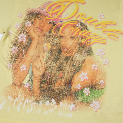 Vintage 90s Girls Two Tone Tee-614