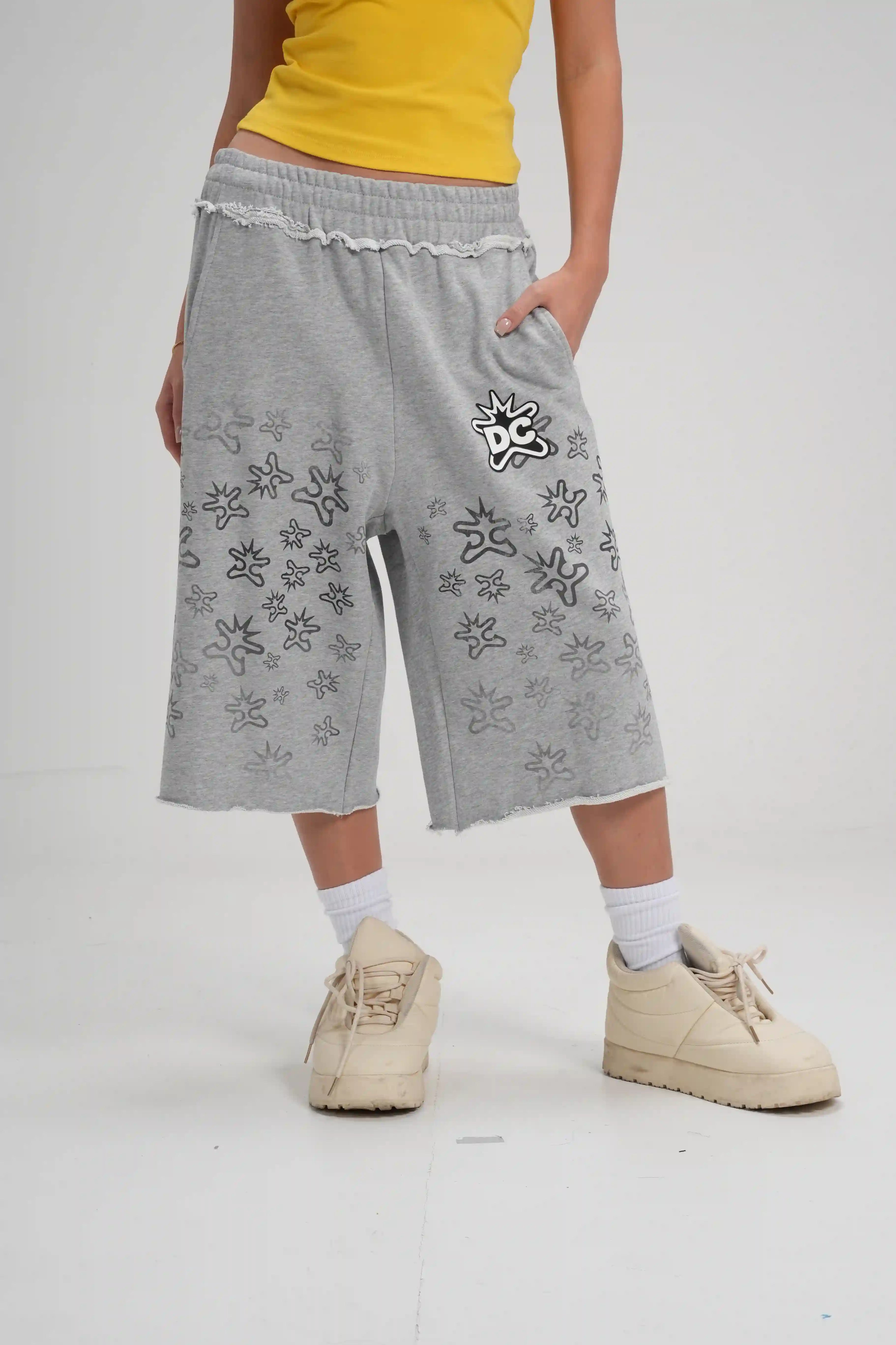 Vintage Splatter Terry Shorts-621
