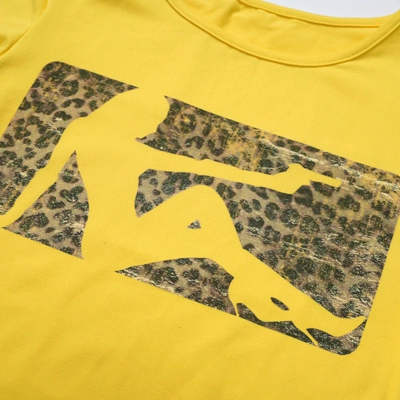 Leopard Silhouette Second-Skin-XS/L-716