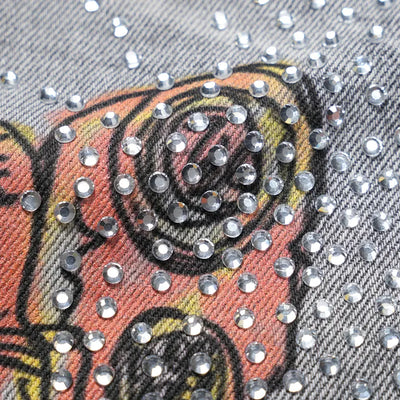 Iced Out Web Liberty Jorts-696