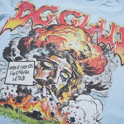 Comic Smoke Sorona Boxy Tee-588