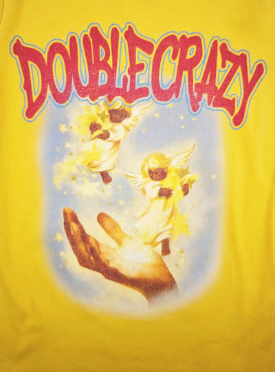Y2K Grunge Cracked Angel Baby Tee-433