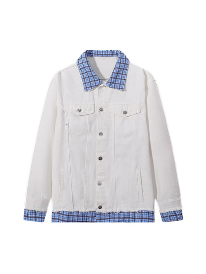 Plaid Border Longsleeve-S1131