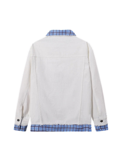 Plaid Border Longsleeve-S1131