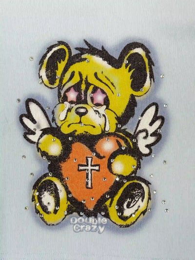 Vintage Boxy Airbrush Bear Tee-442