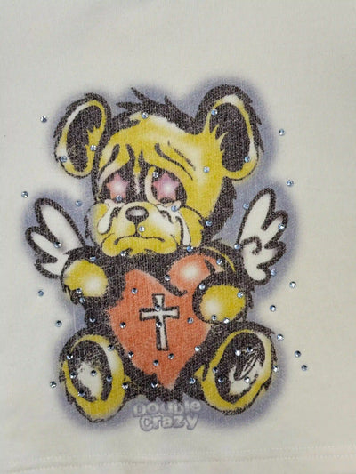 Vintage Boxy Airbrush Bear Tee-442