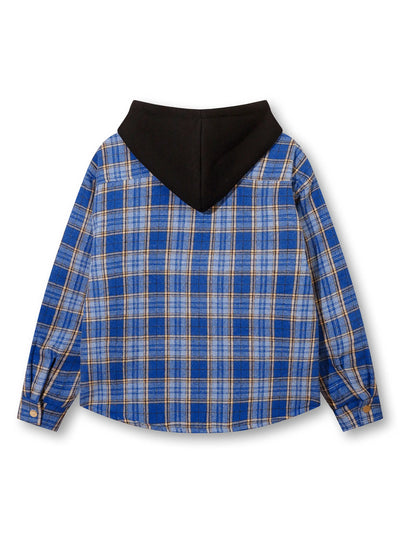 Colorblocked Check Outerwear-S1134
