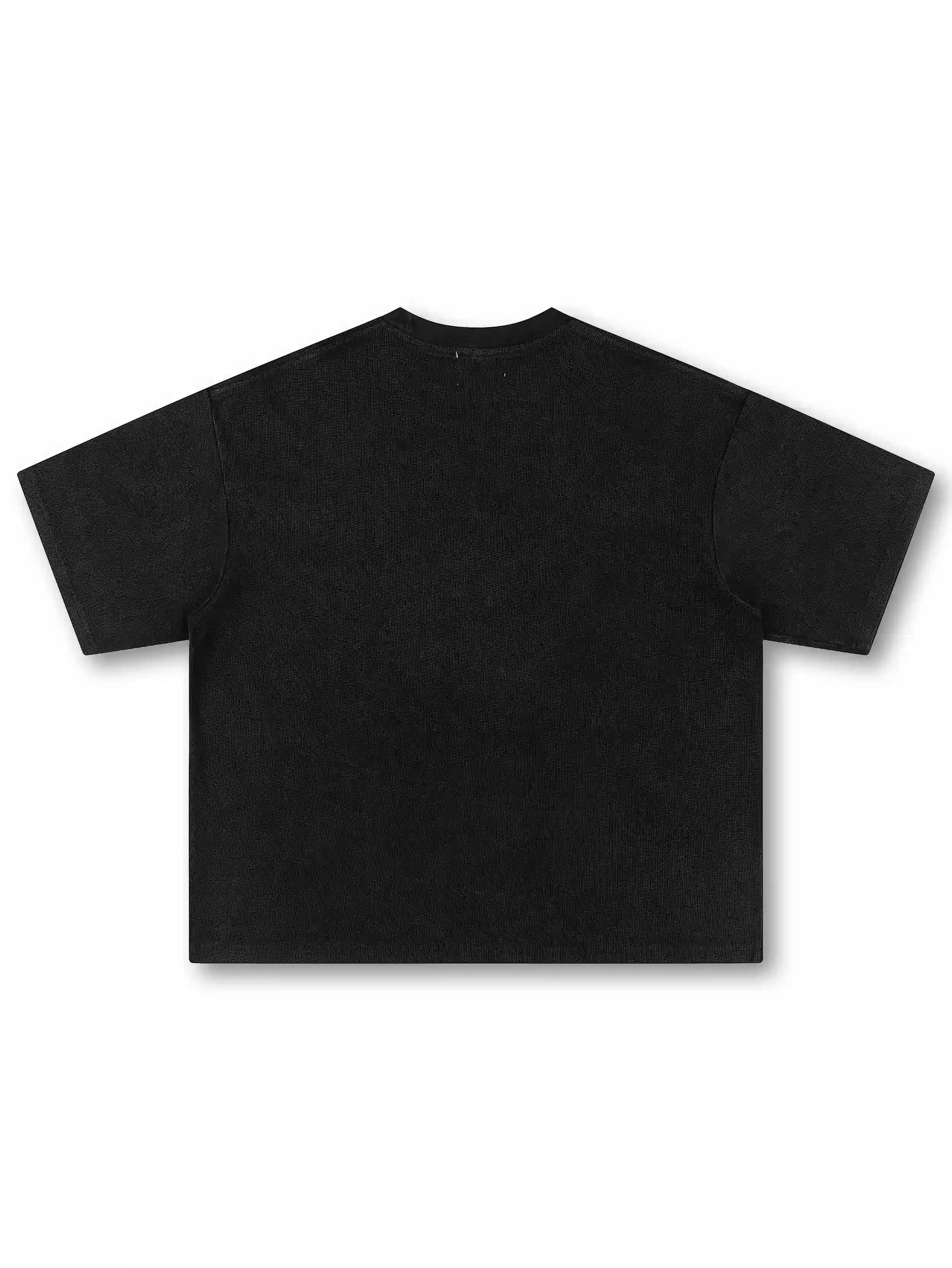 Currency Vintage Waffle Boxy Tee-557