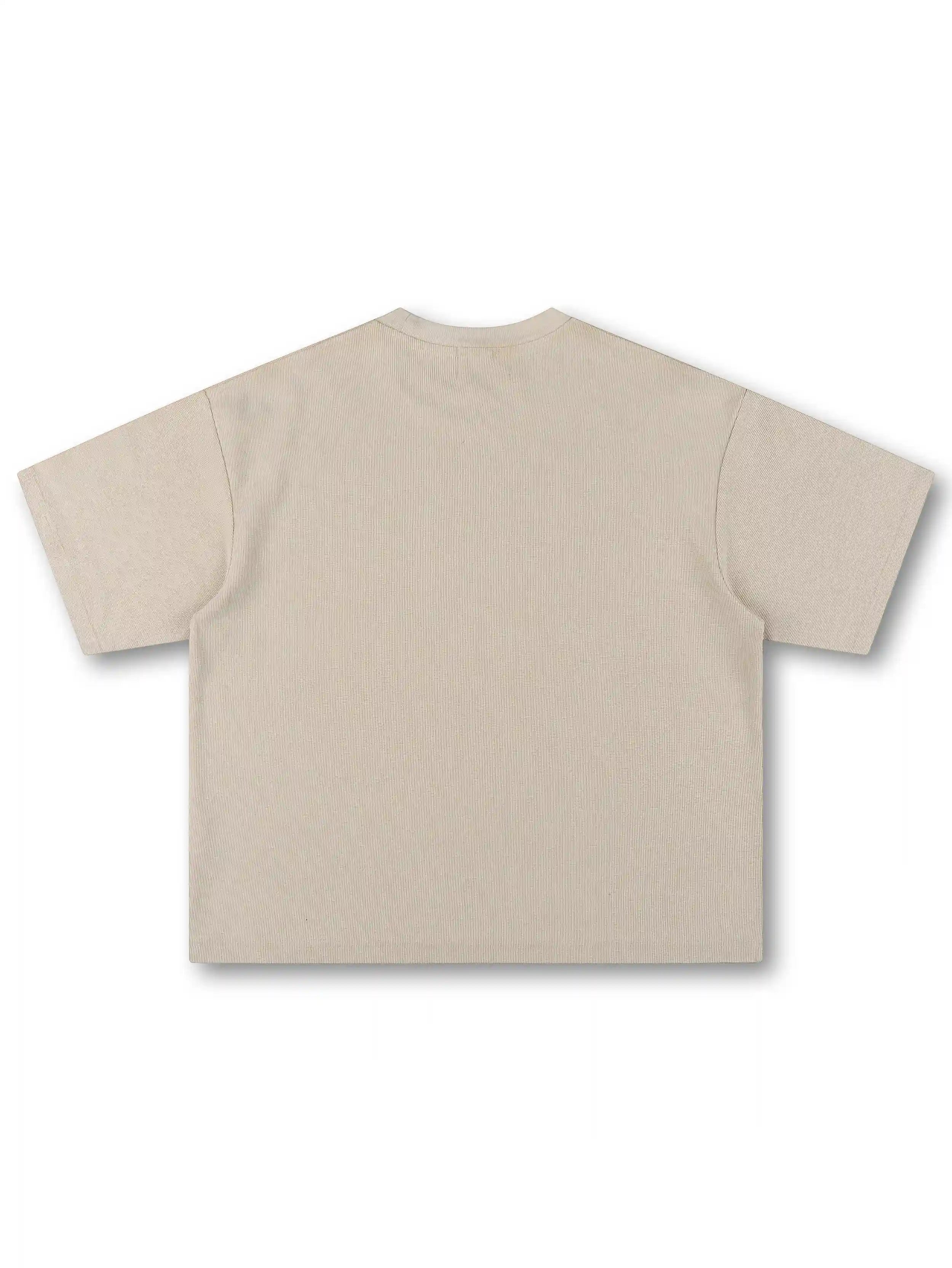 Currency Vintage Waffle Boxy Tee-557