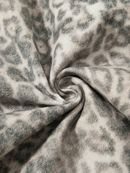 Silver Leopard Blade Pants-S1152