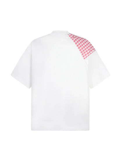 Street Style Plaid T-shirt-S959