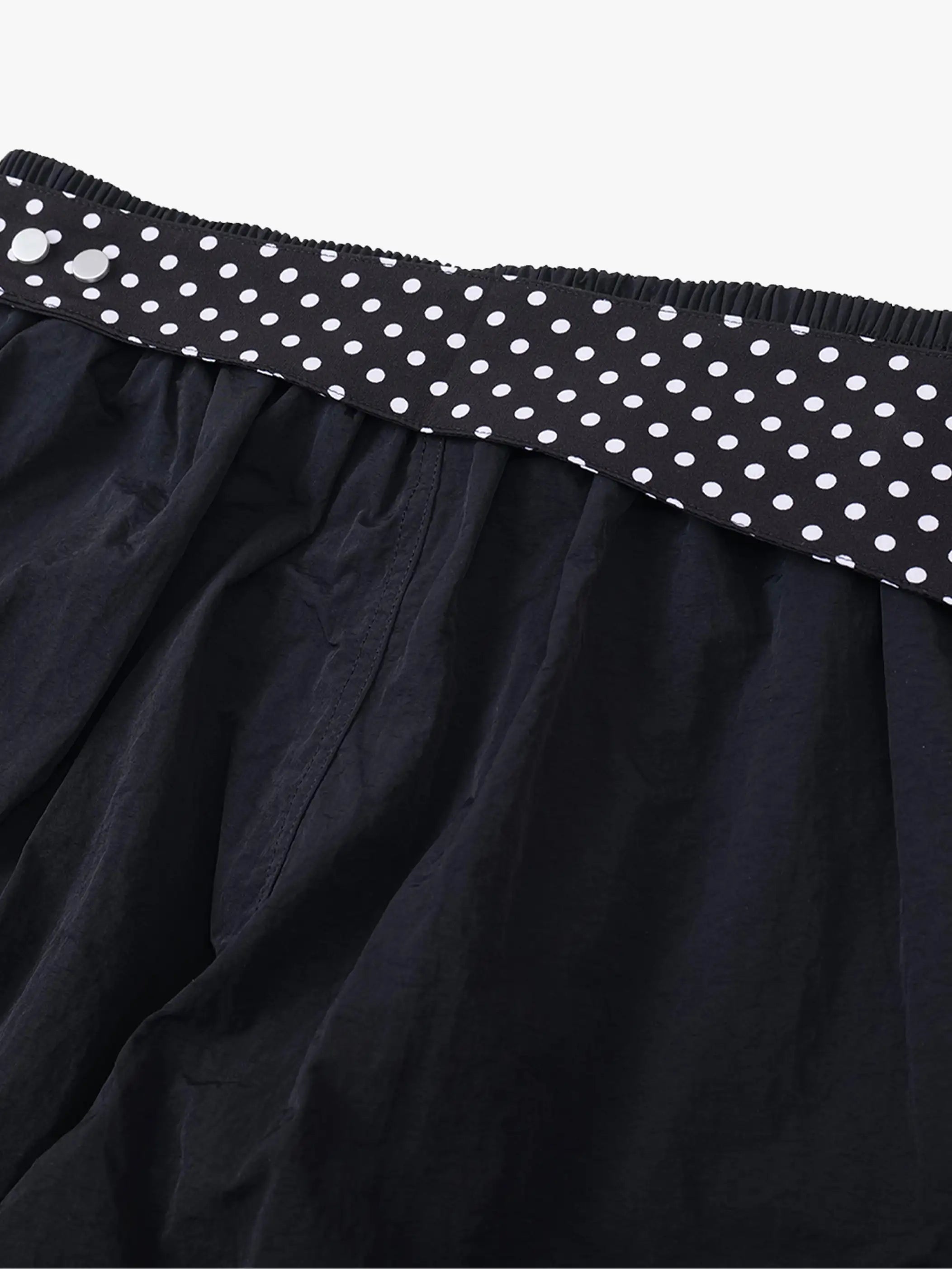 Street Polka Dot Belt Cargo Pants-S1056