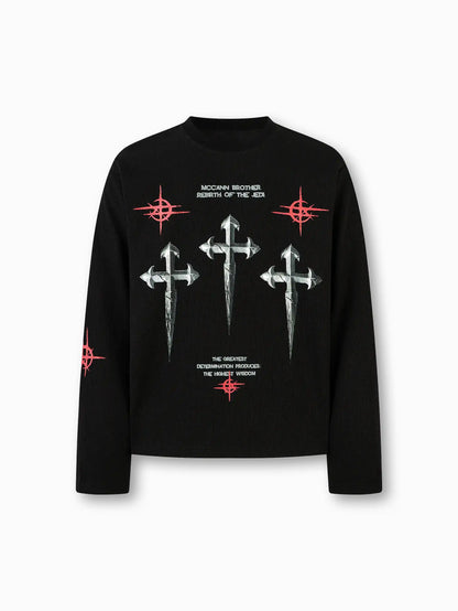 Cult Cross Long Sleeve-S1090