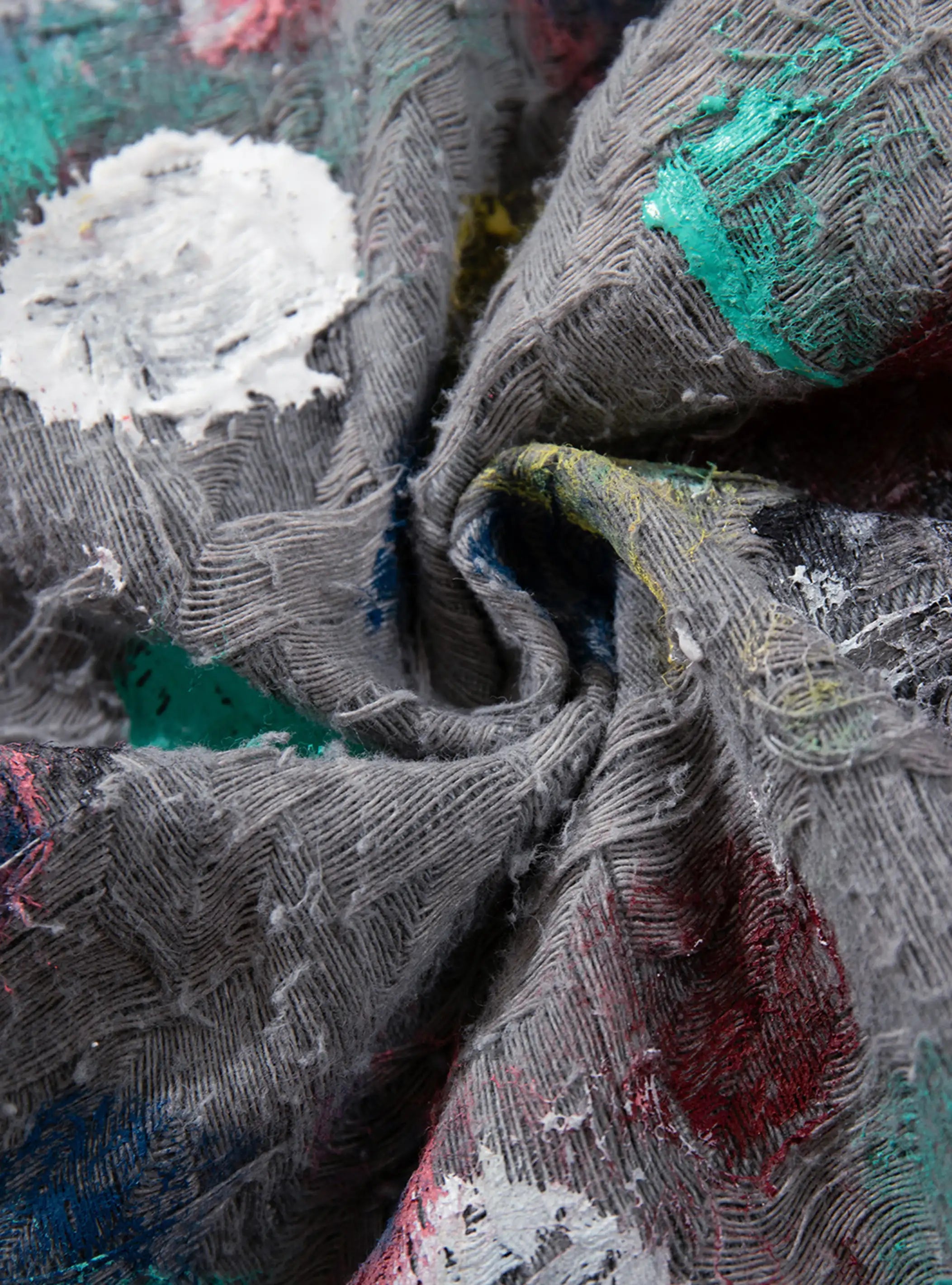 Abstract Paint Underground Jeans-S1184