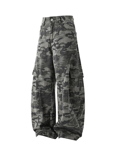 Pantalones utilitarios de camuflaje-S1145