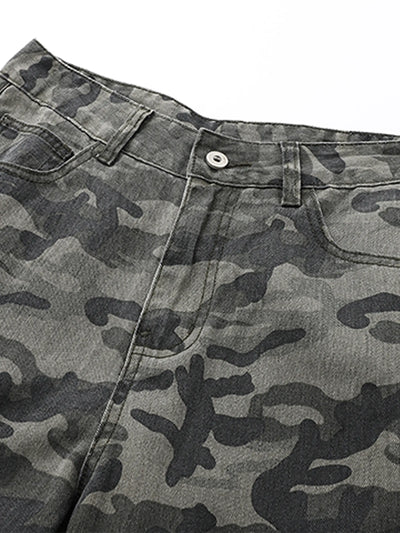 Pantalones utilitarios de camuflaje-S1145
