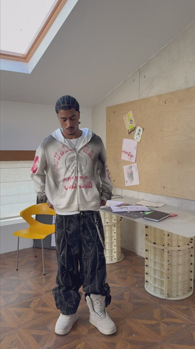 Crazy College hoodie-374