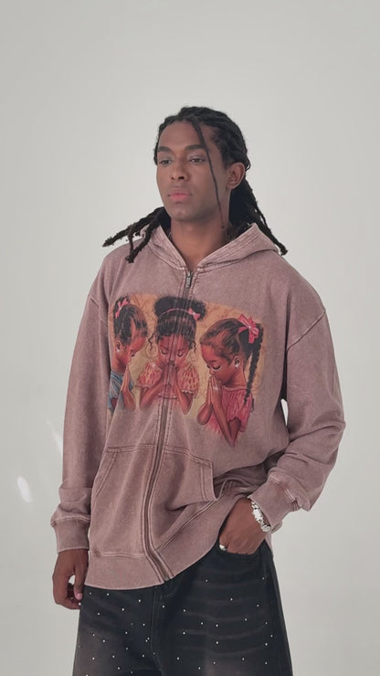 Faithful Hearts & Prayer Hoodie-150