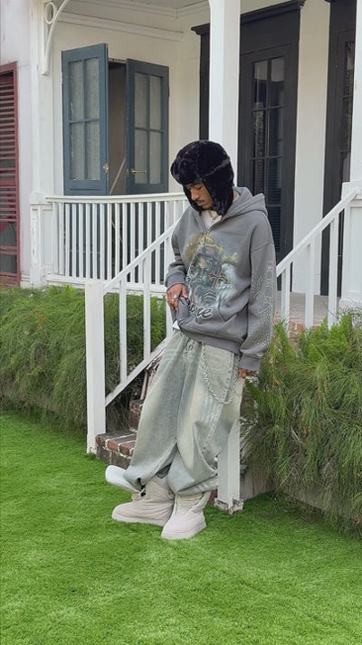Sudadera con capucha Resplandor angelical-338
