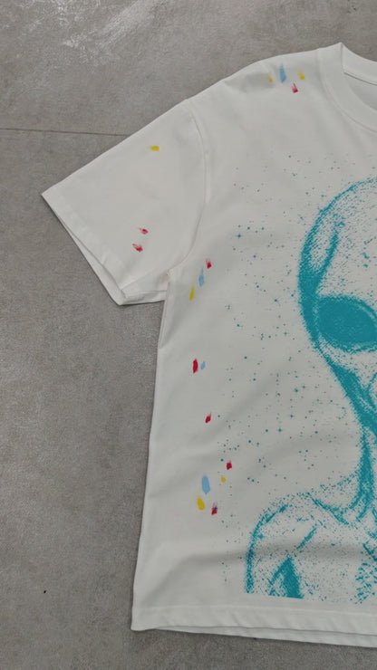 Galactic Alien Glow T-shirt-278