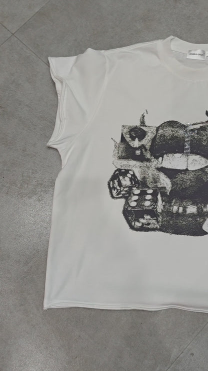 Rhinestone Tongue of Desire T-shirt-247