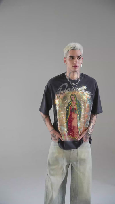 Vintage Iced-Out Virgin Tee-356T