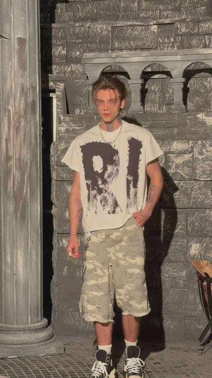 Summer Graphic Unisex Streetwear Oversized T-shirt-201