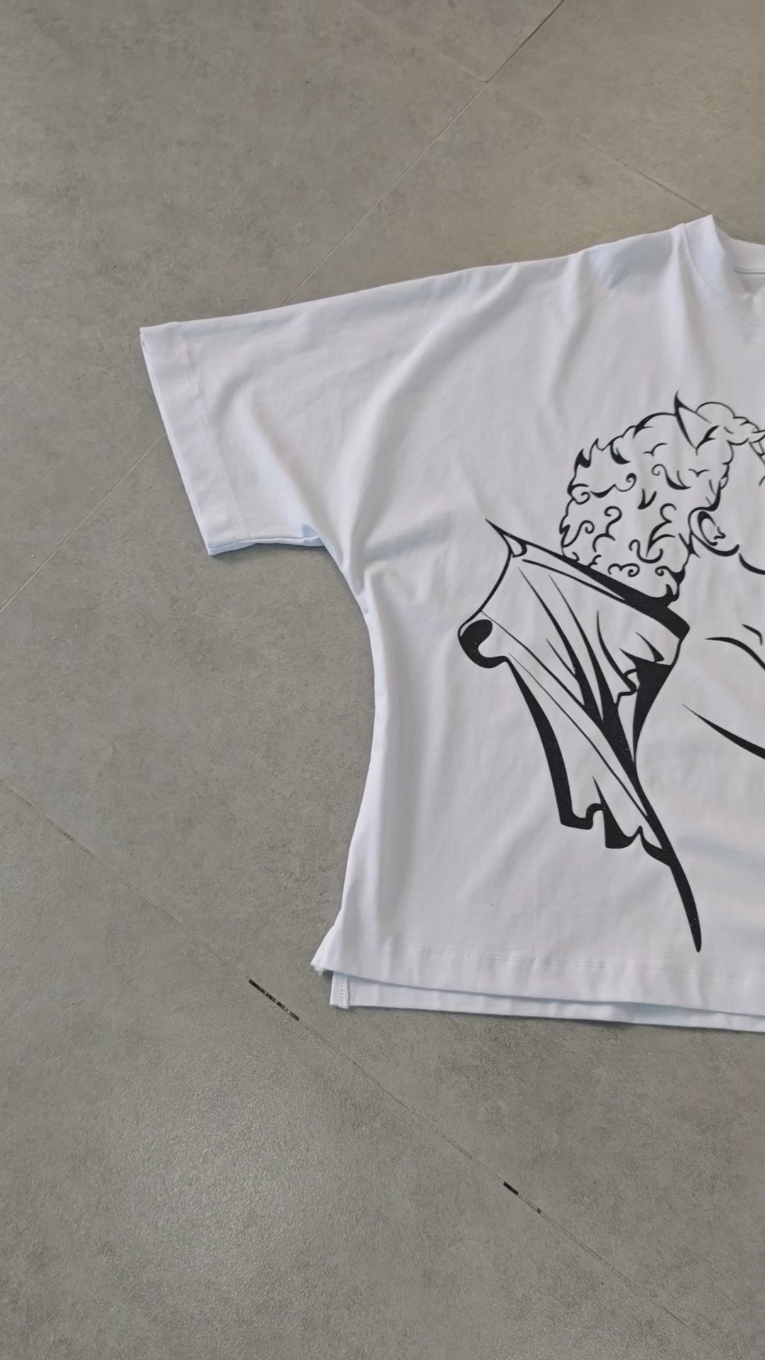 Load video: Divine and Fallen T-shirt-241