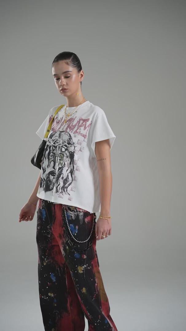 Holy Trap Jesus T-shirt-409T