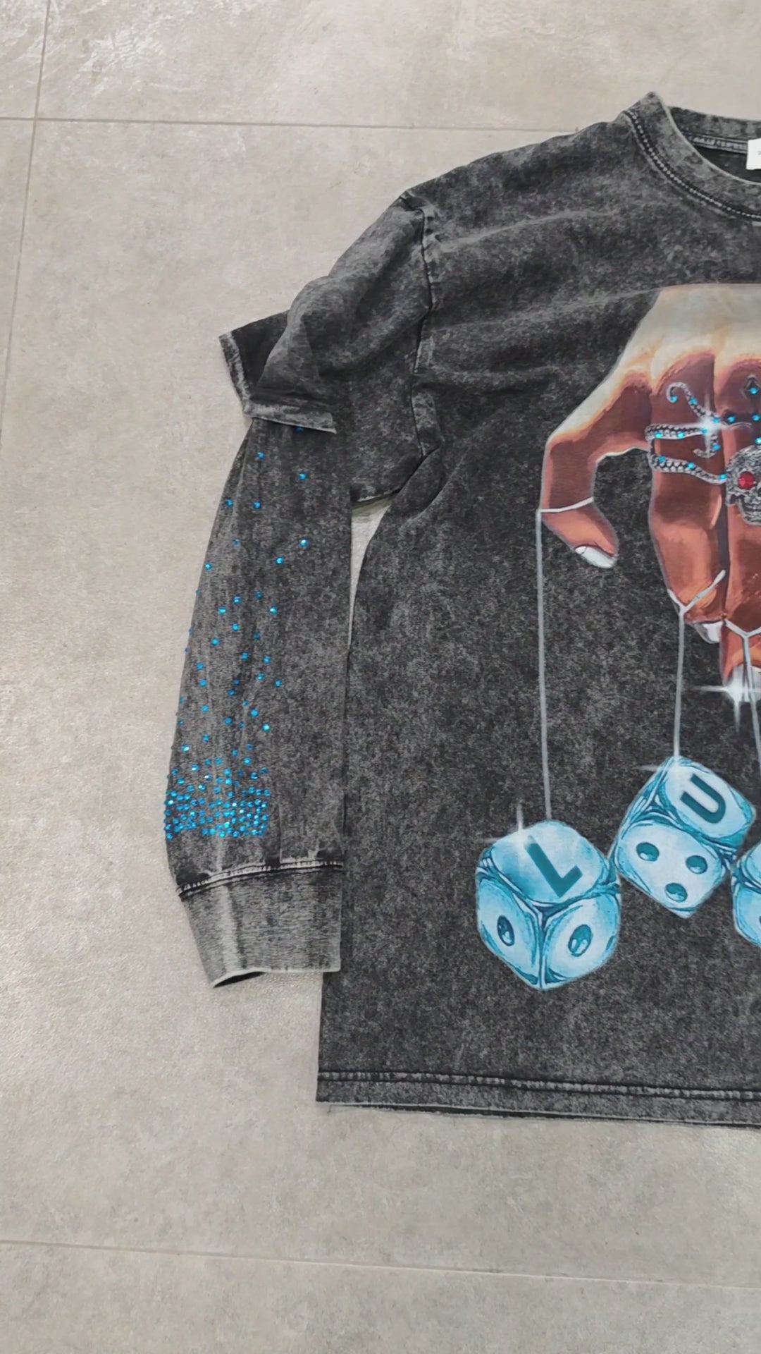 Lucky Dice Hand Controlled Street Long Sleeve-084